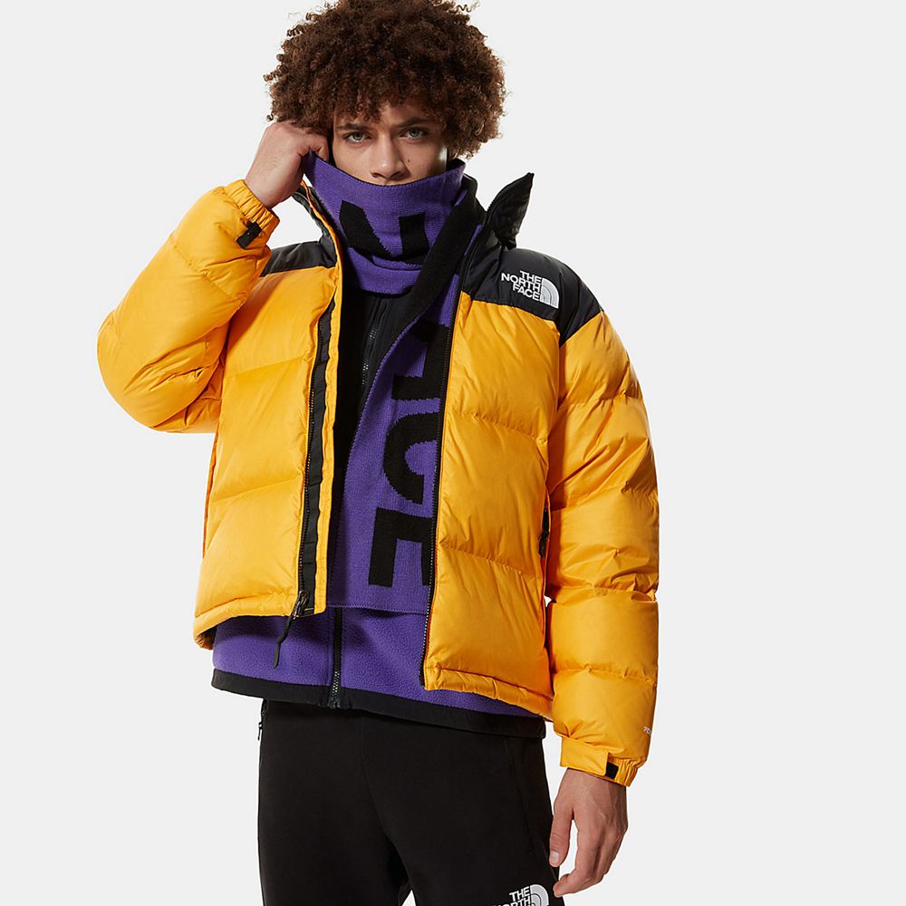 The North Face Nuptse Jacket Mens Australia - The North Face 1996 Retro Packable Gold (NIL-638107)